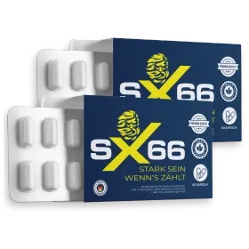 SX66 — formule naturelle pour la vitalité masculine